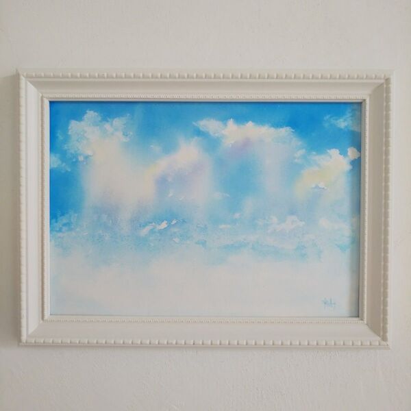 癒しの水彩画 sky