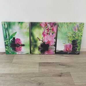 バンクシー 絵画 インテリア ポスター 壁掛け 部屋飾り 背景絵画 胡蝶蘭 ホテル 旅館 リゾート ショップ