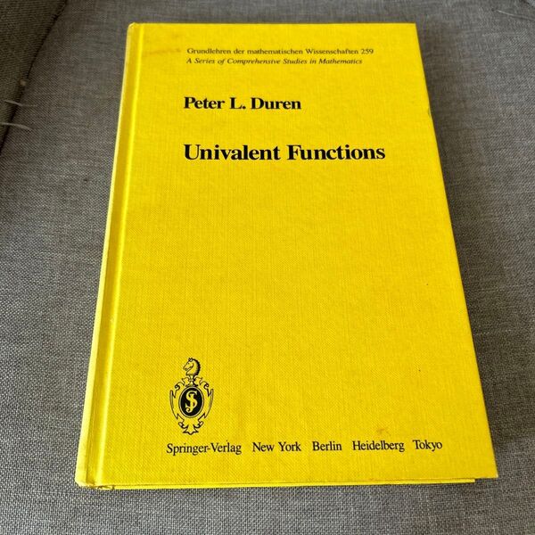 Univalent Functions