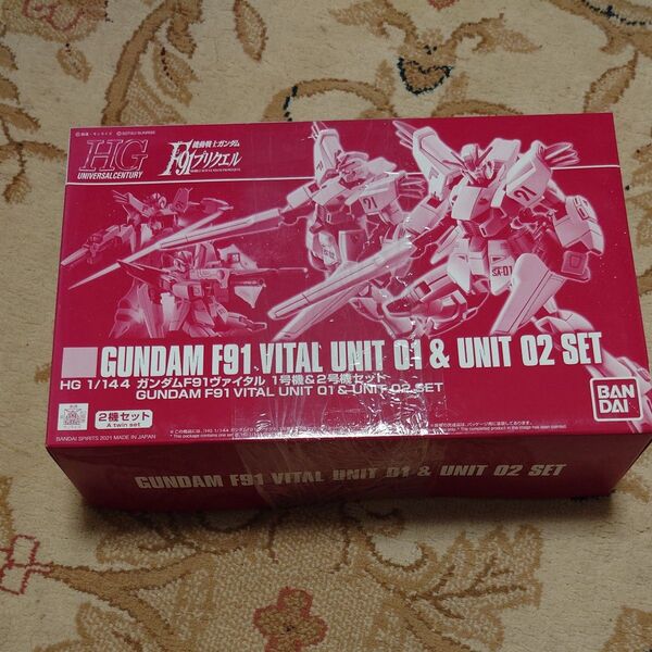 BANDAI SPIRITS HG 1/144 ガンダムF91ヴァイタル 1号機&2号機セット 未組立