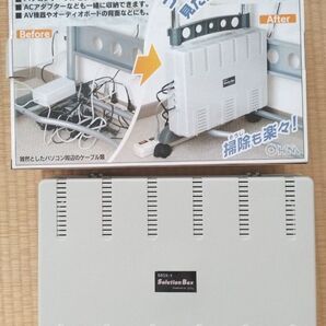 ケーブル収納┃ACアダプター収納┃型式S-Box-1┃【最終価格!】