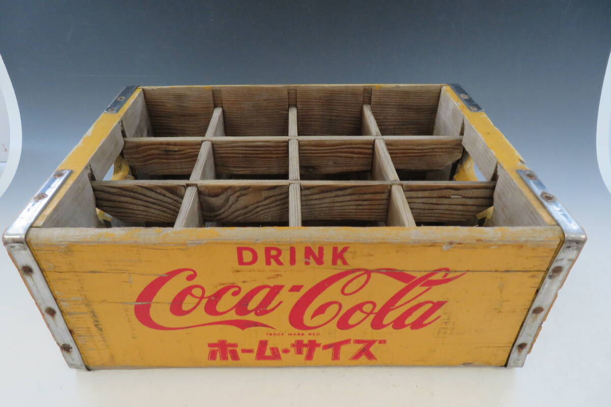 コカコーラホームサイズ木箱ビン付き コカコーラホームサイズ木箱ビン付き - 家具・インテリア