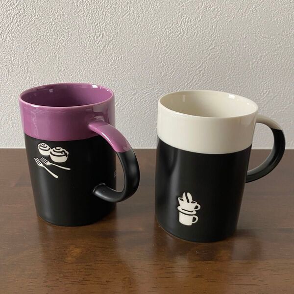 スターバックス スタバ ブラックコレクタブルズマグ シナモンロール 310ml マグソファ マグ ドリッパー 2個 セット ペア