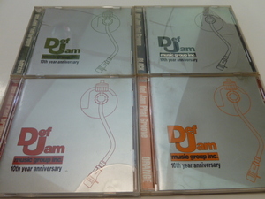 国内盤ＣＤ４枚★Def Jam / music group inc /100 year anniversary