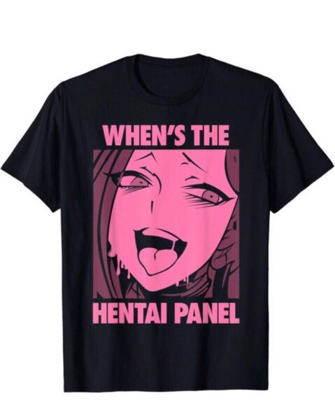 アヘ顔 エロ 変態 アニメ Tシャツ