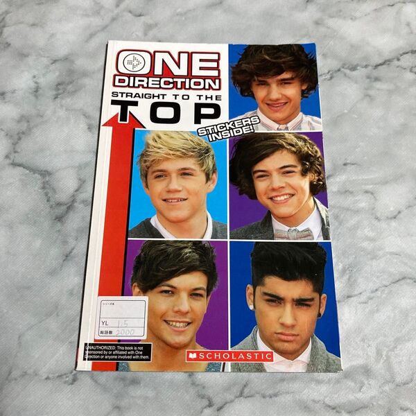 1D One Direction Straight to the Top SCHOLASTIC