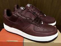 04年製 LE限定 NIKE WMNS AIR FORCE 1 PREMIUM ナイキ エアフォース プレミアム AF1【309439-661】ブラウン レザー LEATHER 赤茶 US11_画像2