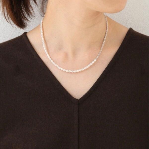 Spick & Span★Wolf Circusパールチェーンネックレス