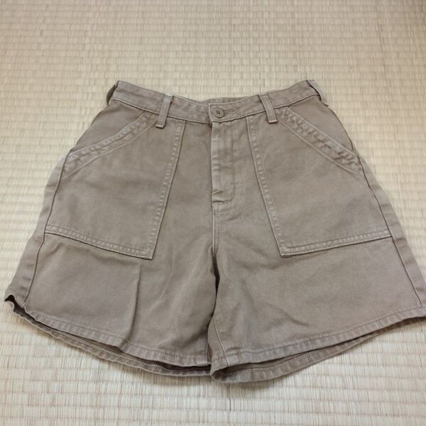 Something サムシング ベージュ ハーフパンツ ショートパンツ 古着 ショーツ デニム