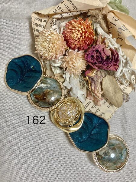 162ヘアクリップ ハンドメイド ヘアアクセサリー パール シェル