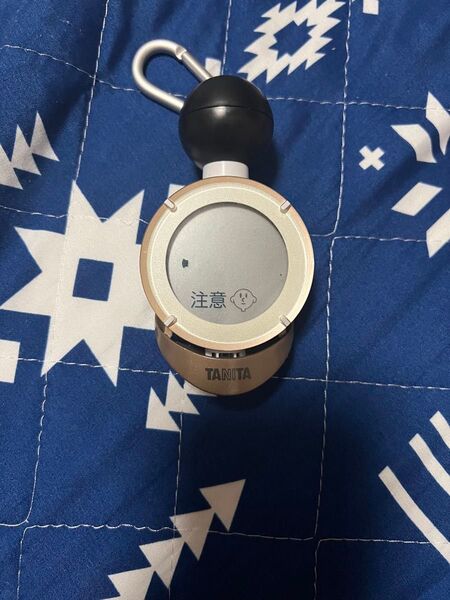タニタ温湿計 中古 この時期便利です 簡単アラーム機能 細かい操作はなし ベビーカーに付けてたら安心