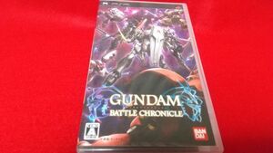 PSP ガンダムバトルクロニクル バンダイ レトロゲーム プレイステーションポータブル