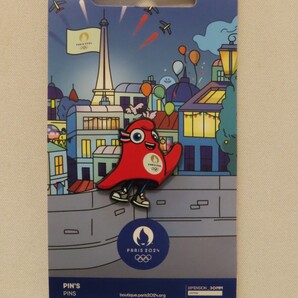 パリオリンピック 2024 フリージュ マスコット ピンバッジ ピンバッチ グッズ フランス パラリンピック サッカー バスケットボール