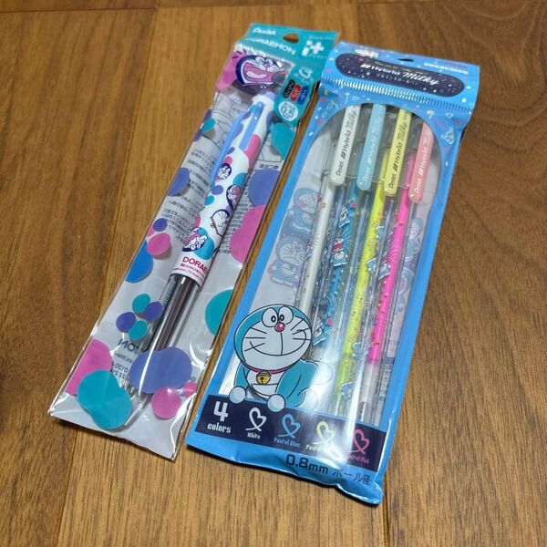 ドラえもん ボールペン ゲルインキ カスタマイズ アイプラス 新学期 黒 赤 青