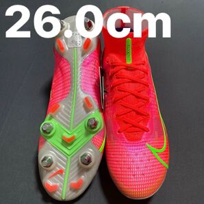 NIKE マーキュリアルスーパーフライ8 SG-ORO 26cm