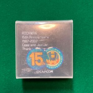 ロックマン 生誕15十年記念ピンバッジ