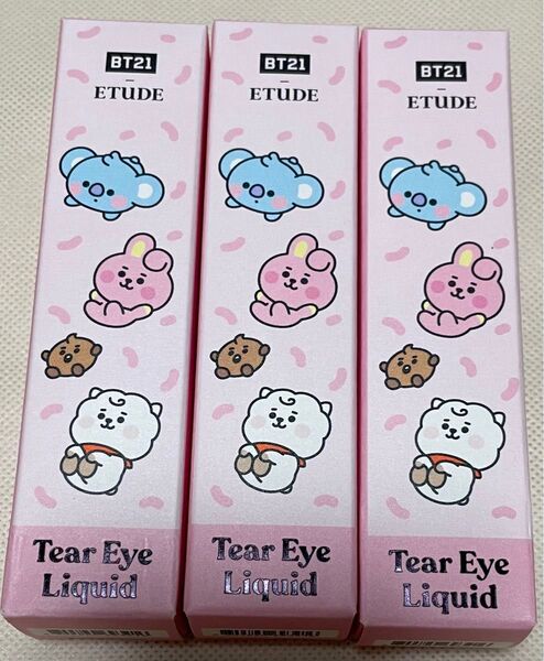 【3箱】【大特価】BT21 エチュードハウス ティアーアイリキッド PK001