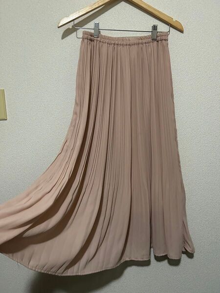 INGNI ロングスカート ピンクベージュ