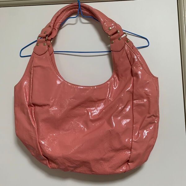 美品★russet ラシット★エナメル素材トートバッグ