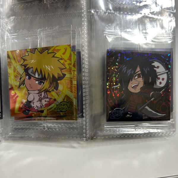 シールウエハース にふぉるめーしょん NARUTO シークレット ウエハース 波風ミナト うちはマダラ