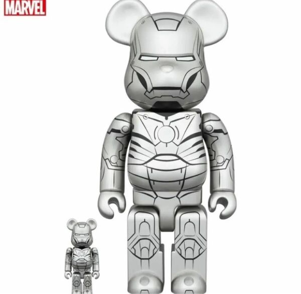 BE@RBRICK IRON MAN MARK II 100% & 400%
