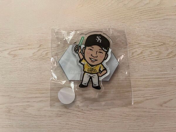 福岡ソフトバンクホークス 長谷川威展投手 若鷹ガチャ 鷹祭SUMMER BOOST アクリルスタンド
