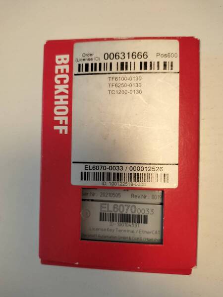 【新品】【PLCモジュール】Beckhoff ベッコフ EL6070 Module PLC
