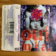 Red Hot Chili Peppers「Out In L.A.」カセットテープ 輸入盤 Official レッドホットチリペッパーズ Rare Trax デモ音源集 90's LP RARE!!_画像3