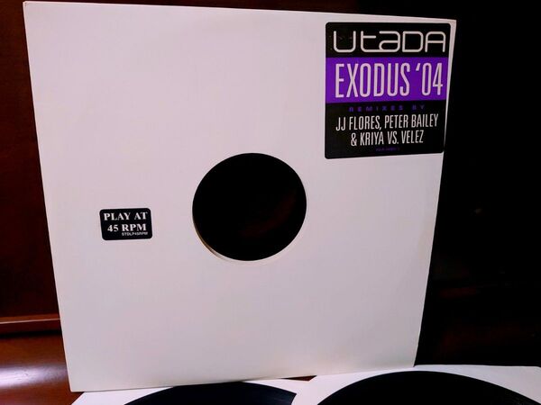 レア盤!utada EXODUS04 2LP!アナログ!宇多田ヒカル 稀少盤!