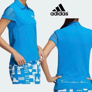 新品未使用 アディダス ゴルフ adidas golf 半袖スリーブシャツ M