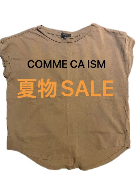 セール 夏服 ノースリーブ コムサ COMME CA ISM Tシャツ 半袖Tシャツ 半袖