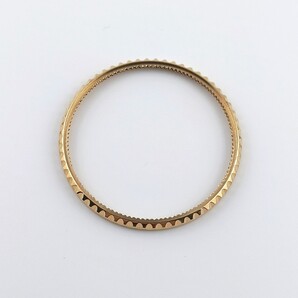 腕時計 修理交換用 ベゼル枠 ローテーティングベゼル ゴールド 【対応】ロレックス サブマリーナ 16808/16803系 GMTマスター 16713/16718系