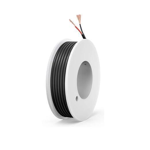 18 AWG 2コア 電子電線 より線 PVC錫メッキ銅ケーブル 5V 9V 1