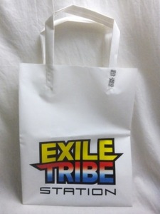 exile tribe station エグザイル ショップ ビニール 袋 約23×30×11cm 送120