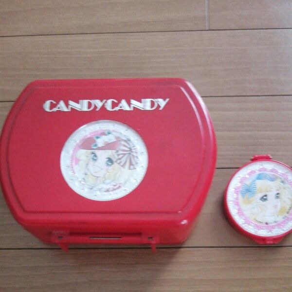 中古☆昭和レトロ☆キャンディキャンディ☆レディーバッグ☆コンパクト☆レア☆いがらしゆみこ
