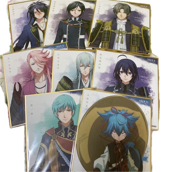 刀剣乱舞 廻 コレクタブル色紙 ジャンボカードダス