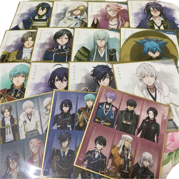 刀剣乱舞 廻 コレクタブル色紙 ジャンボカードダス