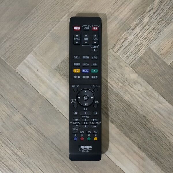 TOSHIBA ブルーレイレコーダー用リモコン SE-R0389
