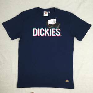 [ new goods ]Dickies Dickies T-shirt navy blue navy M size short sleeves 