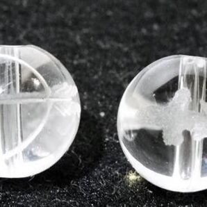 ★2個★いて座(射手座)素彫り10mm玉水晶●天然石