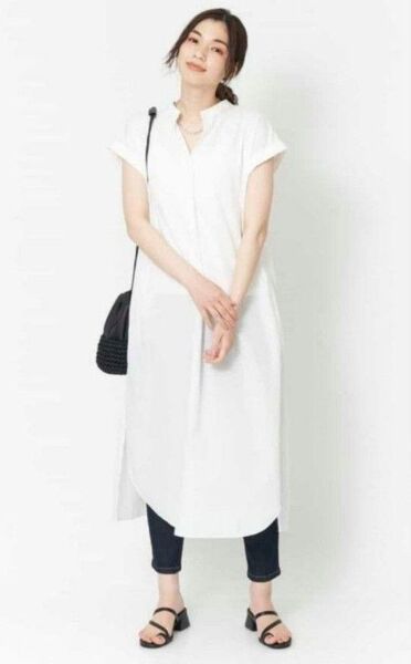 a.v.v 2way シャツワンピース