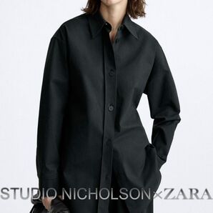 STUDIO NICHOLSON×ZARA ベルトシャツ M