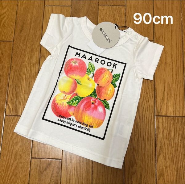 【新品】 半袖Tシャツ Tシャツ 白 半袖 90cm