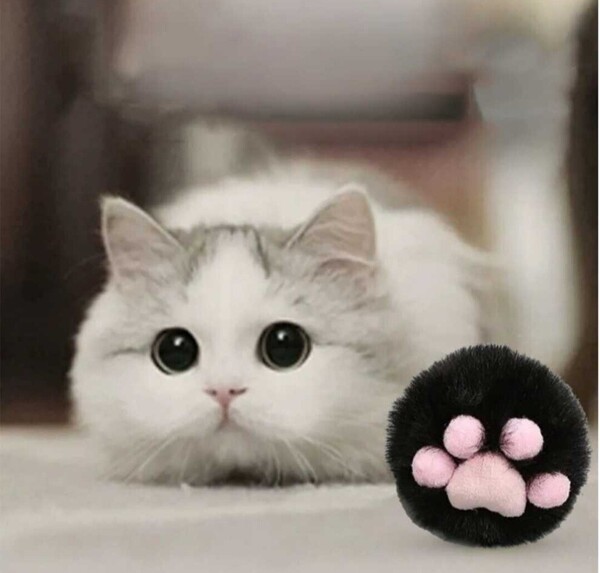 猫の肉球 3点セット 猫のおもちゃ 猫のボール 猫のパーツ 猫の雑貨 HANAKO 猫好き