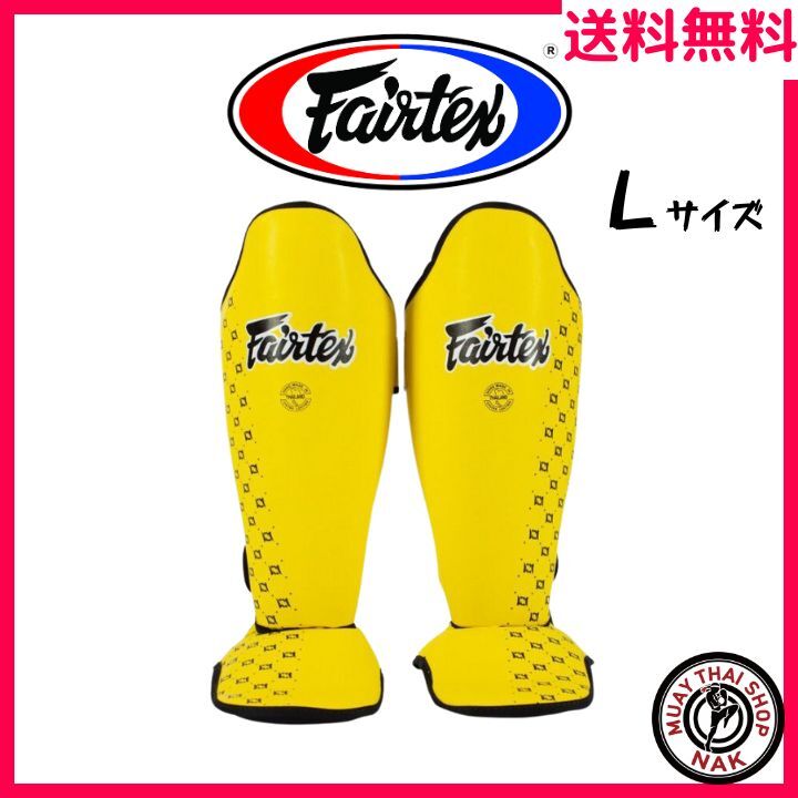 【新品】Fairtex レガース シンガード SP5 イエロー Lサイズ