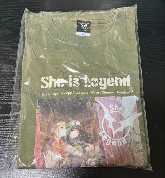 ヘブンバーンズレッド ヘブバン she is legend 2024 春眠旅団 Live Tシャツ XL