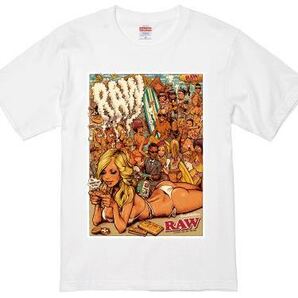 ◆送料無料◆新品 RAW 正規品 ガールサマーTシャツ ホワイト Mサイズ