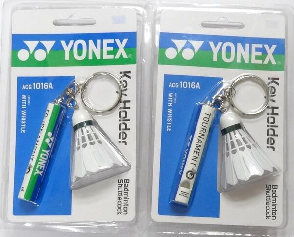 ☆ヨネックス【キーホルダー】バドミントンシャトルタイプ ×2個セット v11