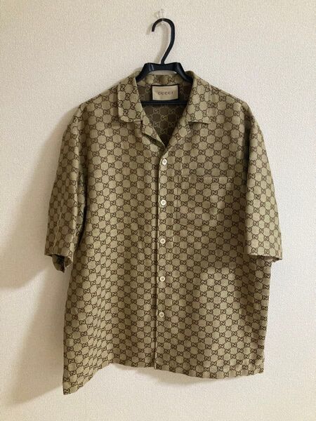 GUCCI リネンシャツ