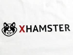 送込　X HAMSTER　エックスハムスター　ロゴ　半袖Tシャツ　白　XLサイズ 